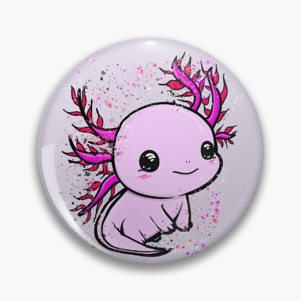 Item preview, Copy of Cute Kawaii Pink Axolotl Salamander Walking Fish  designed and sold by JulesNeerg.