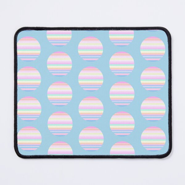Item preview, Delicate soft color circle pattern | Aesthetic pastel color circles designed and sold by lausn.