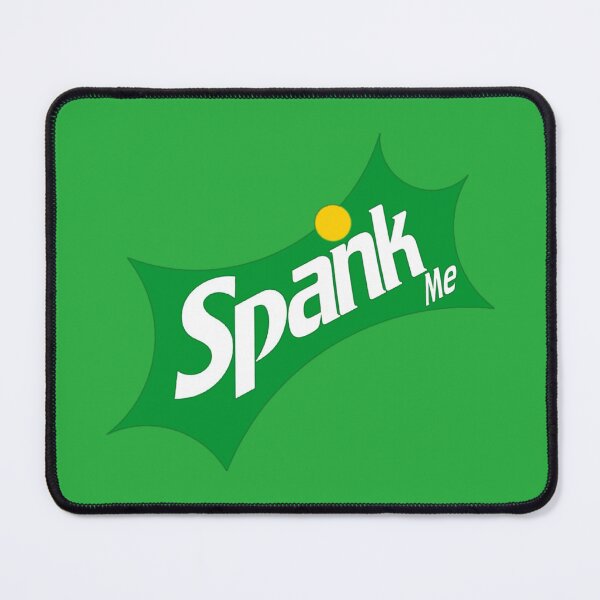 Item preview, Spank Me Green Logo Parody designed and sold by everything4eva.