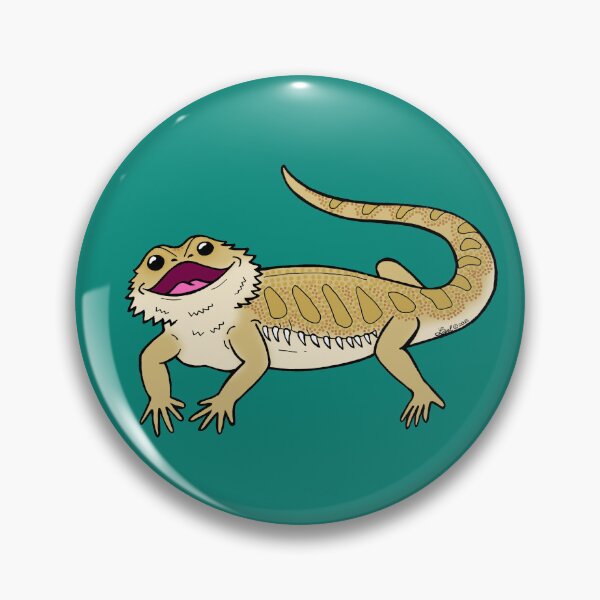Item preview, Happy Bearded Dragon designed and sold by sharkbait83.