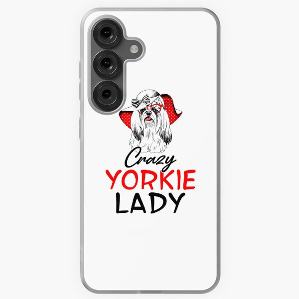 Item preview, Proud To Be A Crazy Yorkie Lady designed and sold by UnknownArtistt.
