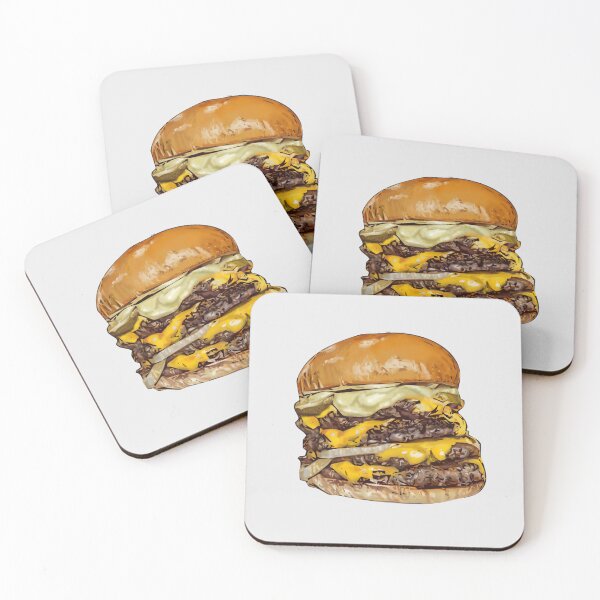 Item preview, All-American Double Patty Cheeseburger designed and sold by keepo.
