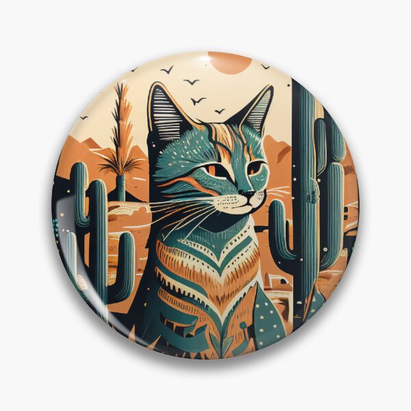 Item preview, Boho Cat 10 Abstract Art Print Painting Wall Decor designed and sold by winterkitty88.