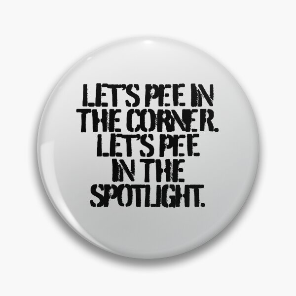 Item preview, LET'S PEE IN THE CORNER... (*ORIGINAL DESIGN*) designed and sold by crowbarr.