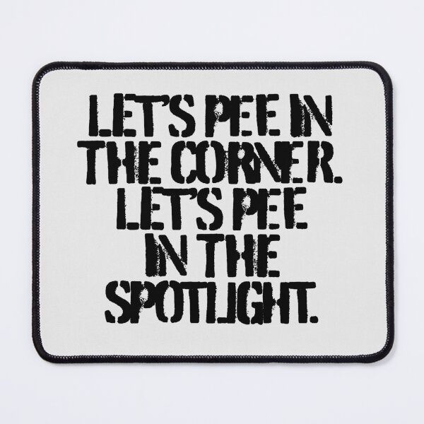 Item preview, LET'S PEE IN THE CORNER... (*ORIGINAL DESIGN*) designed and sold by crowbarr.