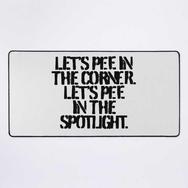 Item preview, LET'S PEE IN THE CORNER... (*ORIGINAL DESIGN*) designed and sold by crowbarr.