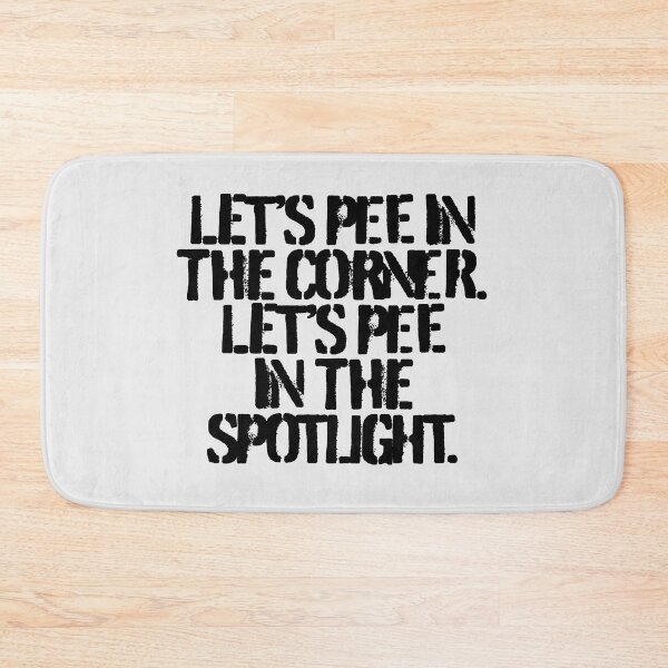 Item preview, LET'S PEE IN THE CORNER... (*ORIGINAL DESIGN*) designed and sold by crowbarr.
