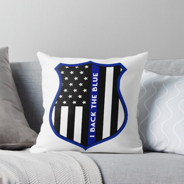 Item preview, Police Officer I Back The Blue American Flag designed and sold by UnknownArtistt.
