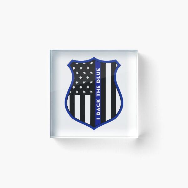 Item preview, Police Officer I Back The Blue American Flag designed and sold by UnknownArtistt.
