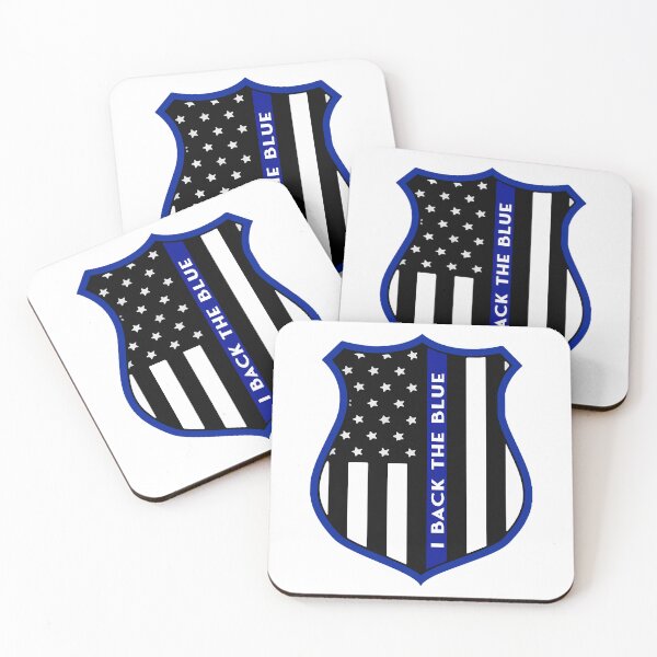 Item preview, Police Officer I Back The Blue American Flag designed and sold by UnknownArtistt.