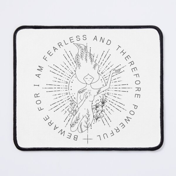 Item preview, Beware For I Am Fearless And Therefore Powerful - Mary Shelley designed and sold by Reverie-Design.