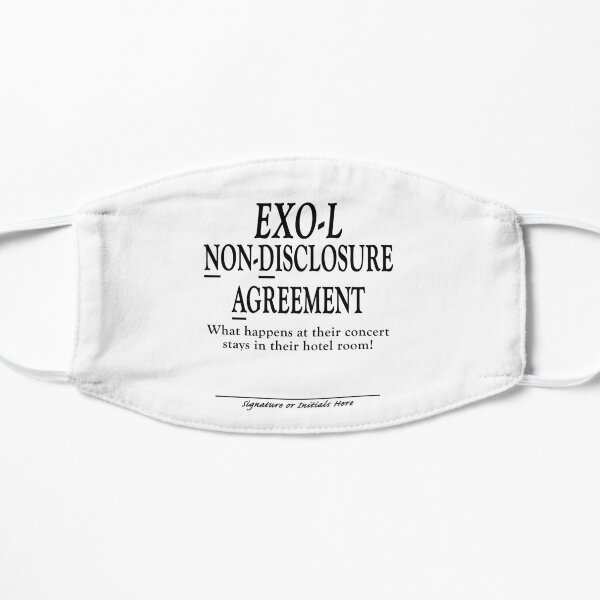 NDA Mask - EXO-L Flat Mask