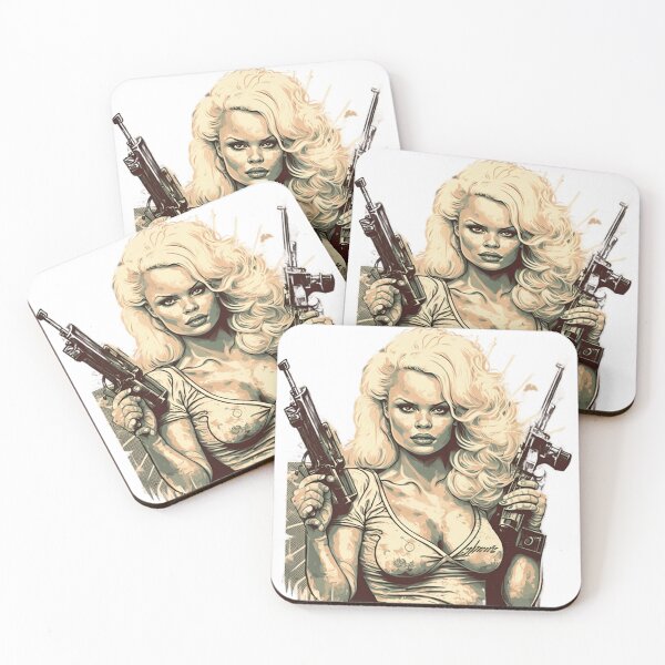 Artikelvorschau, Pamela Anderson mit Doppelwaffe! entworfen und verkauft von GriffinStd.