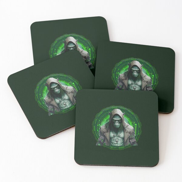 Item preview, Cyberpunk Ape St Patrick's Day designed and sold by SimplyCosmic11.