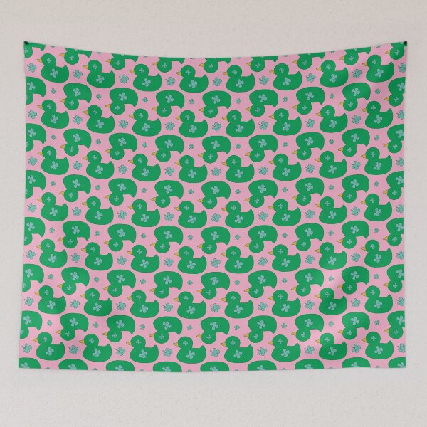 Item preview, Saint Patricks Rubber Ducky Pattern (Pink) designed and sold by MoePark.