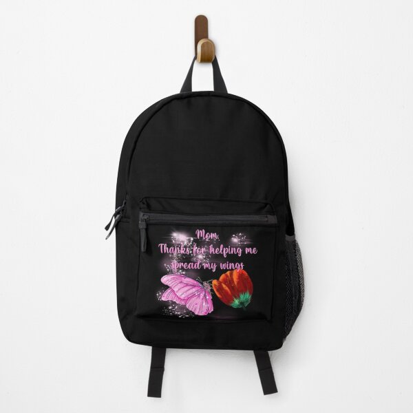 Item preview, Mom, Thanks for helping me spread my wings. Butterfly and tulip designed and sold by -short- & EPIC shop.