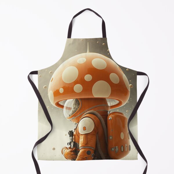 Item preview, Exploring a Fantasy World: An Astronaut's Journey Through the Enchanting Mushroom Forests" designed and sold by DaniFantasy.