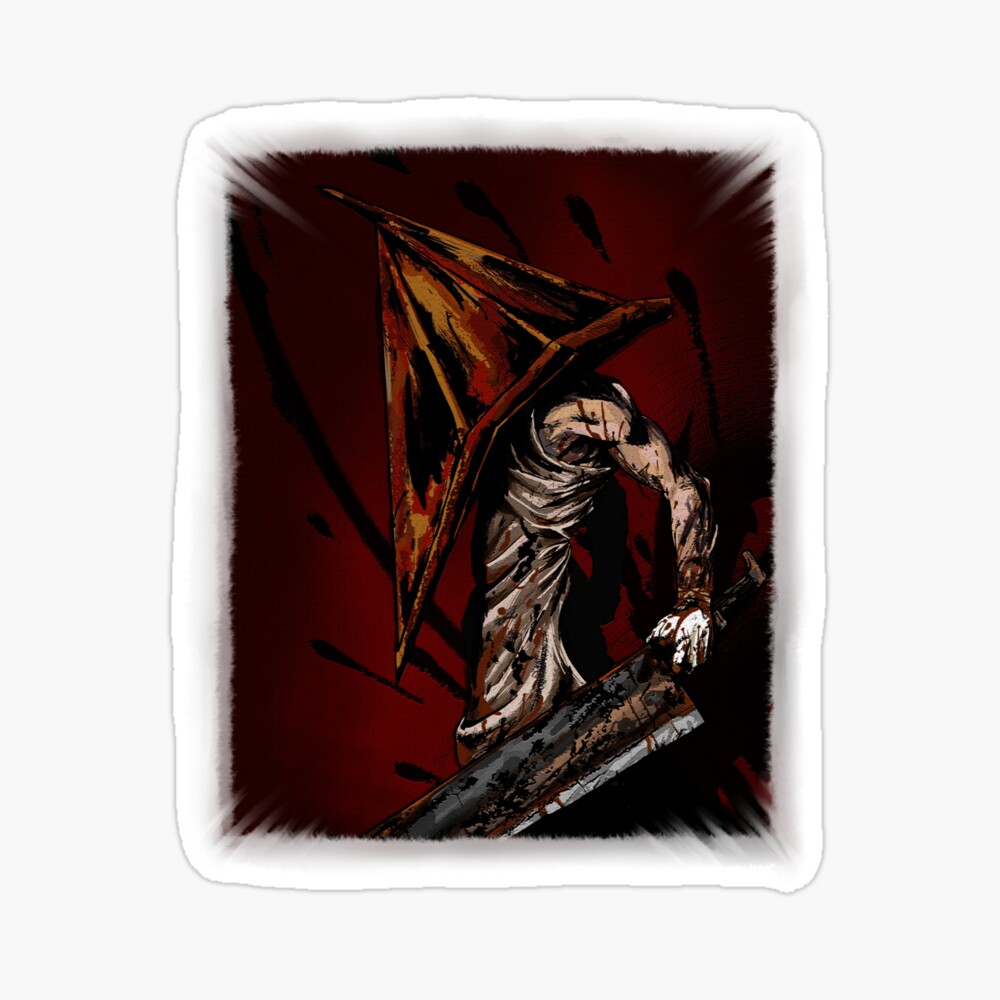 Pyramid Head Magnet for Sale by eriowos