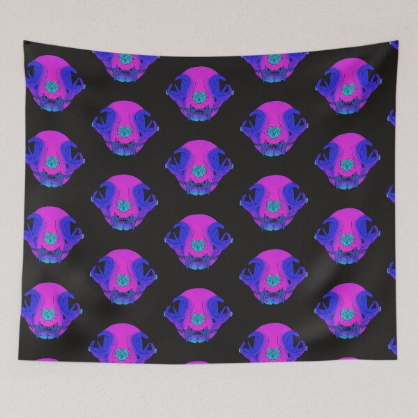 Item preview, Cat Skull Diaphonized designed and sold by Ashley Gagnon.