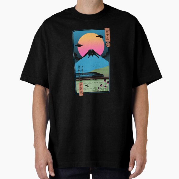 Vista previa del artículo con la obra «Shinkansen en el monte Fuji», diseñado y vendido por vincenttrinidad.