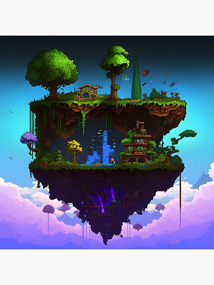 Download Journey through the vibrant fantasy world of Terraria.