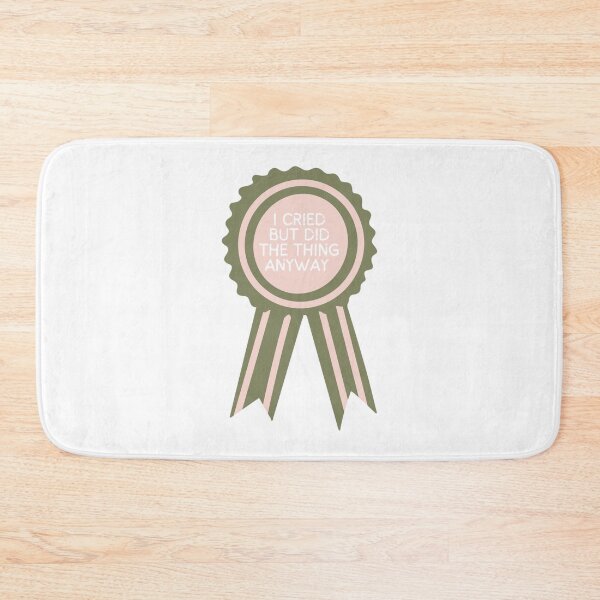 Item preview, I cried but did the thing anyway funny medal for you designed and sold by Kawabijutsu21.