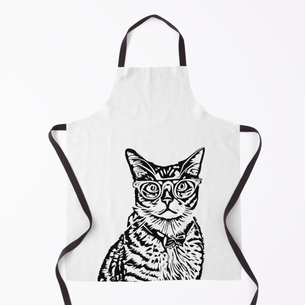 Item preview, CAT WEARING GLASSES designed and sold by MicbellaArt.