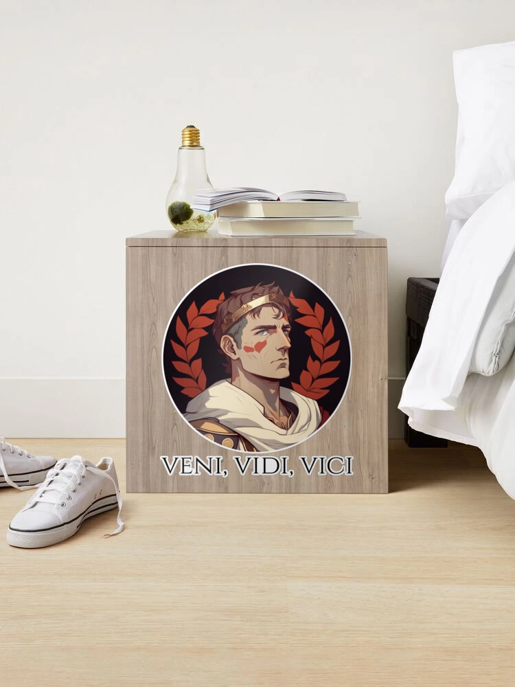 Veni Vidi Vici - Julius Caesar In Anime Style | Postcard