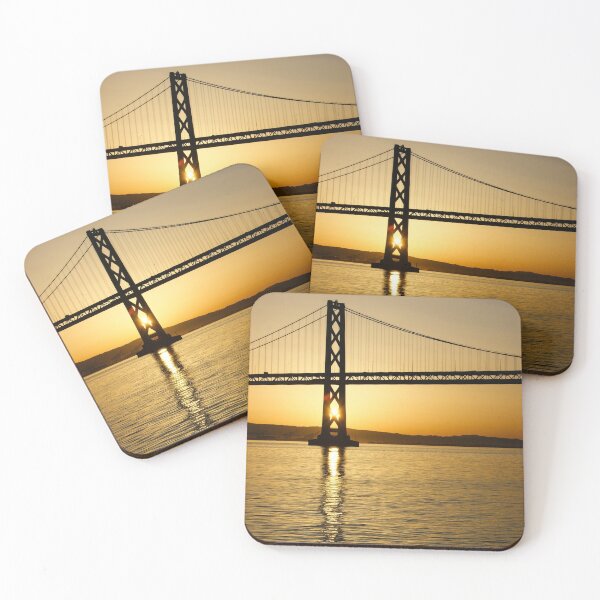 Item preview, Framing the Sunrise at San Francisco Bay Bridge in California designed and sold by Georgia Mizuleva.