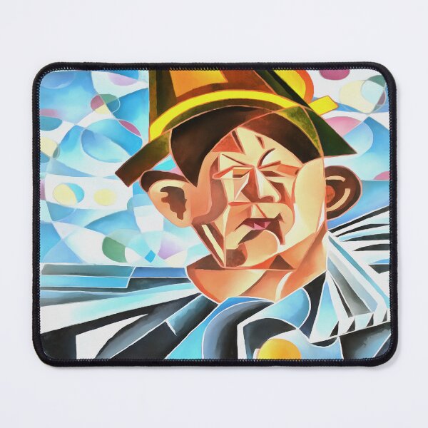 Item preview, The Melancholic Clown Geometric Art designed and sold by taiche.