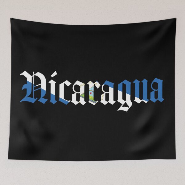 Item preview, Nicaragua/ Nicaraguan flag designed and sold by VILLIZE.