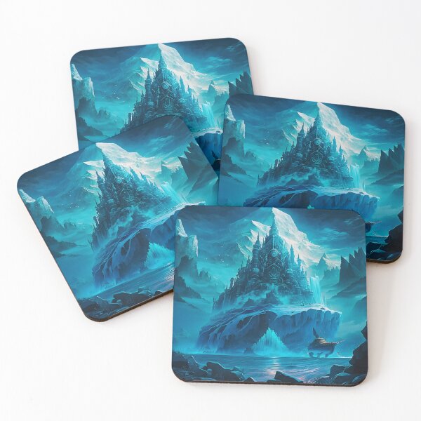 Item preview, The Kingdom of the Frozen designed and sold by aiartdirection.