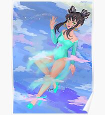Magical Cotton Girl Poster