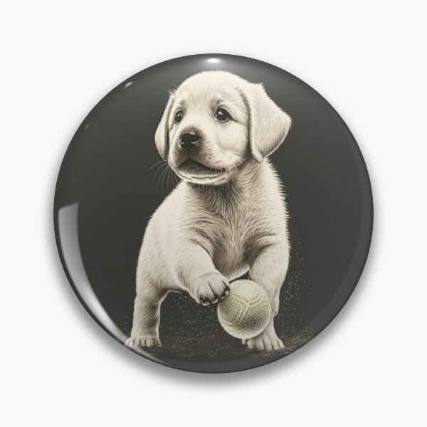 Item preview, Baby Labrador Playing a Ball designed and sold by Barnissim.