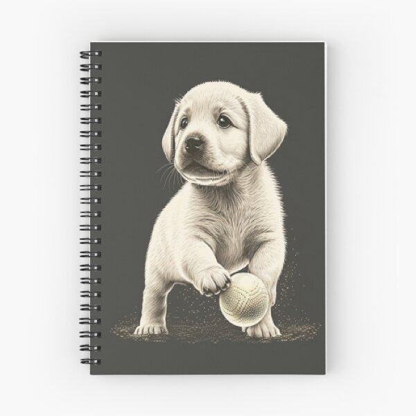 Item preview, Baby Labrador Playing a Ball designed and sold by Barnissim.