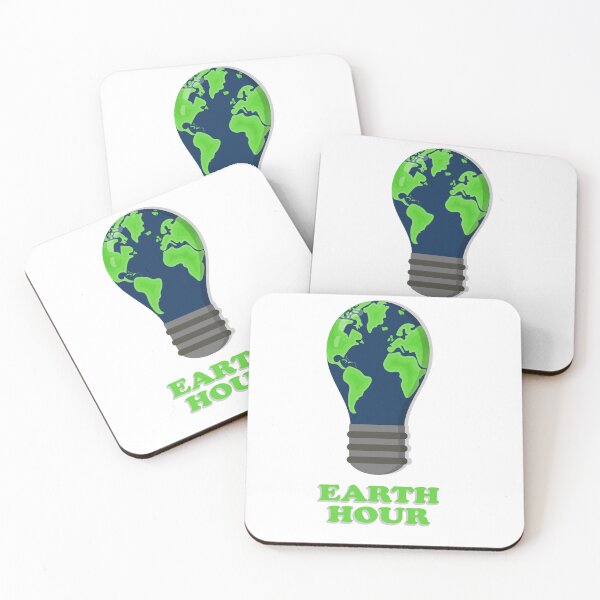 Item preview, Earth hour globe in lightbulb designed and sold by Aoxydesign.