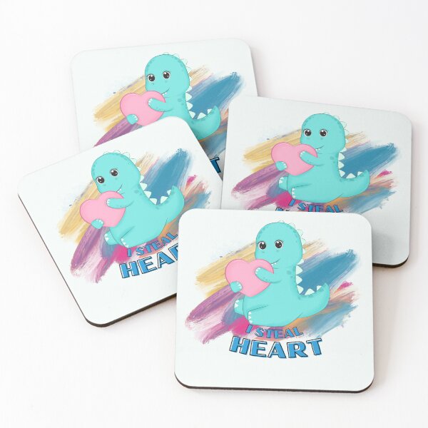Item preview, valentines day dinosaur i steal hearts   designed and sold by Shoptharinz.