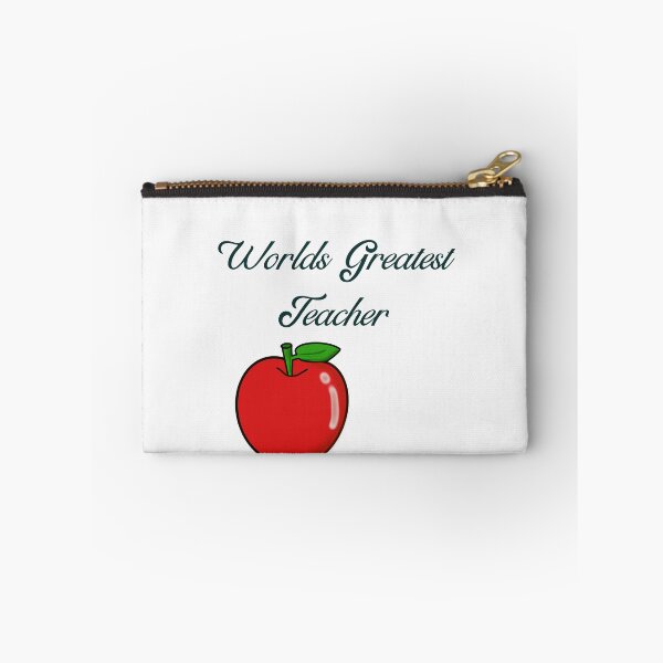Item preview, Worlds greatest teacher apple design designed and sold by dreamwearprints.