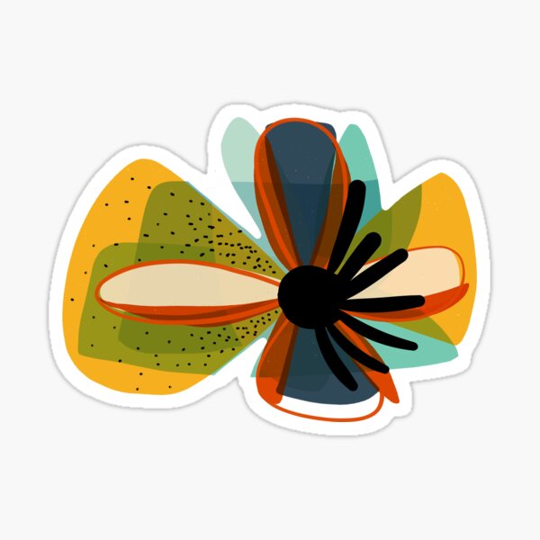 Flower Power Sticker