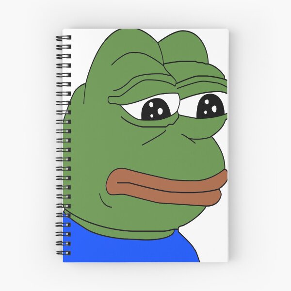 Item preview, Pepe / Sad pepe meme designed and sold by Abusive-materia.