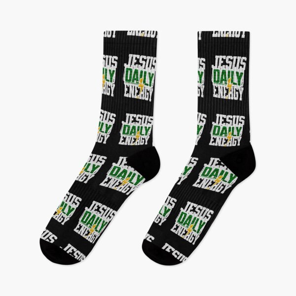 Item preview, JESUS IS OUR DAILY ENERGY. TAKE DAILY Christian Design designed and sold by ej-sulu.