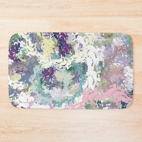 Item preview, Random Rabbits - abstract dark pastel rabbit pattern designed and sold by aeolia.