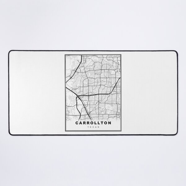 Item preview, Carrollton Map designed and sold by Tamas Das.