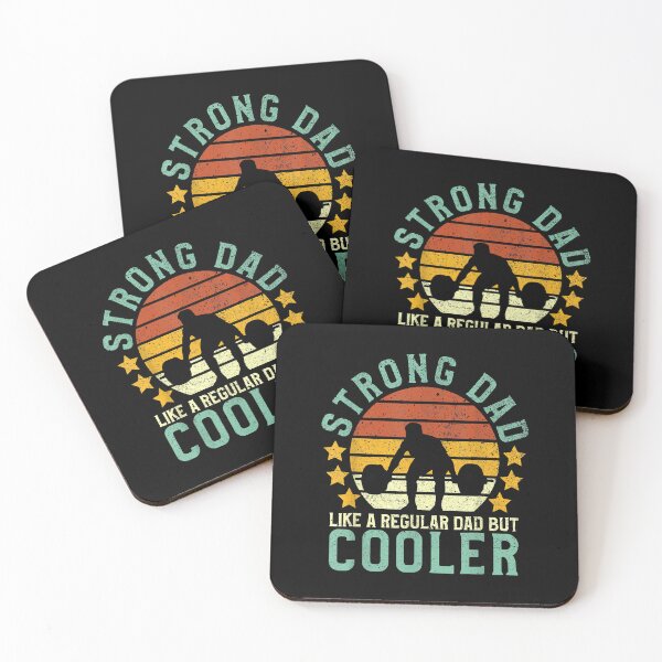 Item preview, Strong Dad Like A Regular Dad But Cooler Funny Father's Day Workout Weightlifting Dad designed and sold by GeorgiHeyward.