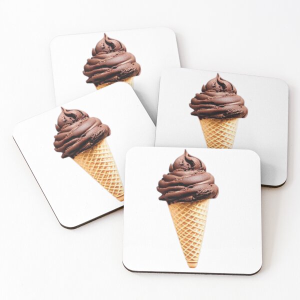 Item preview, The Chocolate Ice Cream Food and Cute Collection designed and sold by CheeseBlueprint.