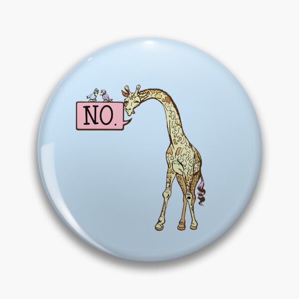 Item preview, Sorry, My Fictional Giraffe Says No - Colorful designed and sold by hojhojart.