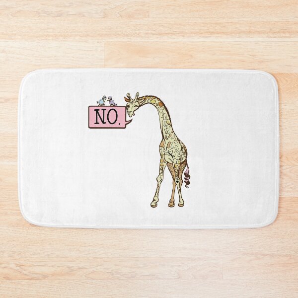 Item preview, Sorry, My Fictional Giraffe Says No - Colorful designed and sold by hojhojart.