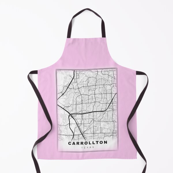 Item preview, Minimalist Carrollton Map designed and sold by Tamas Das.