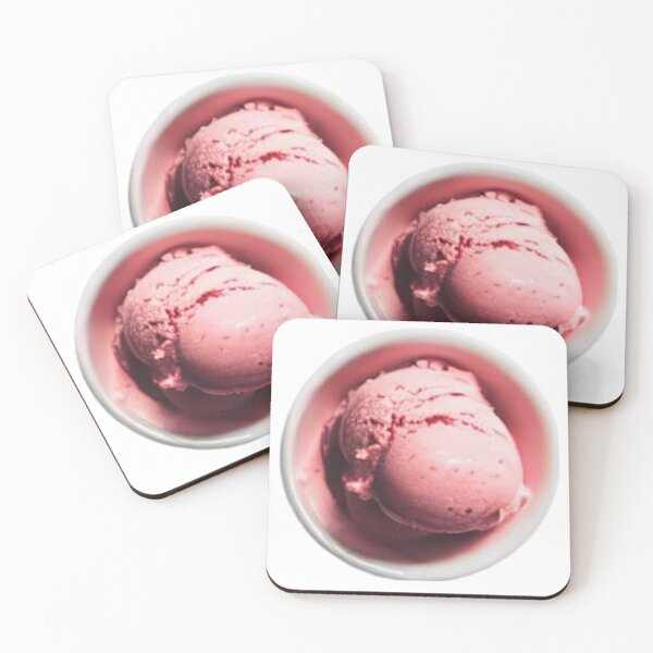 Item preview, The Strawberry Ice Cream Food and Cute Collection designed and sold by CheeseBlueprint.