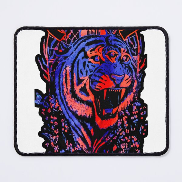 Item preview, blue red tiger designed and sold by dig0khull0.